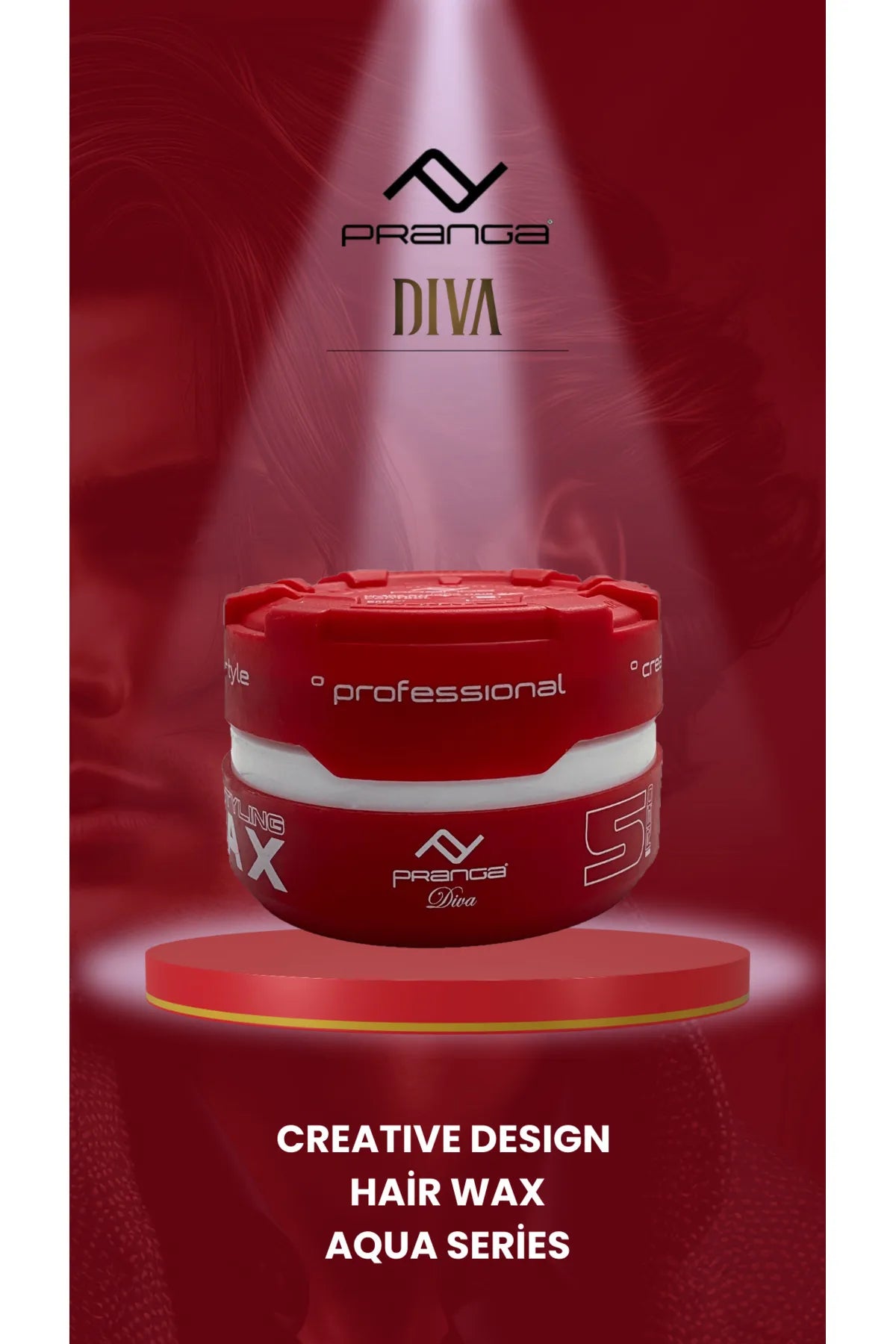 PRANGA RED 05 AQUA SERIES HAIR WAX 150 ml.