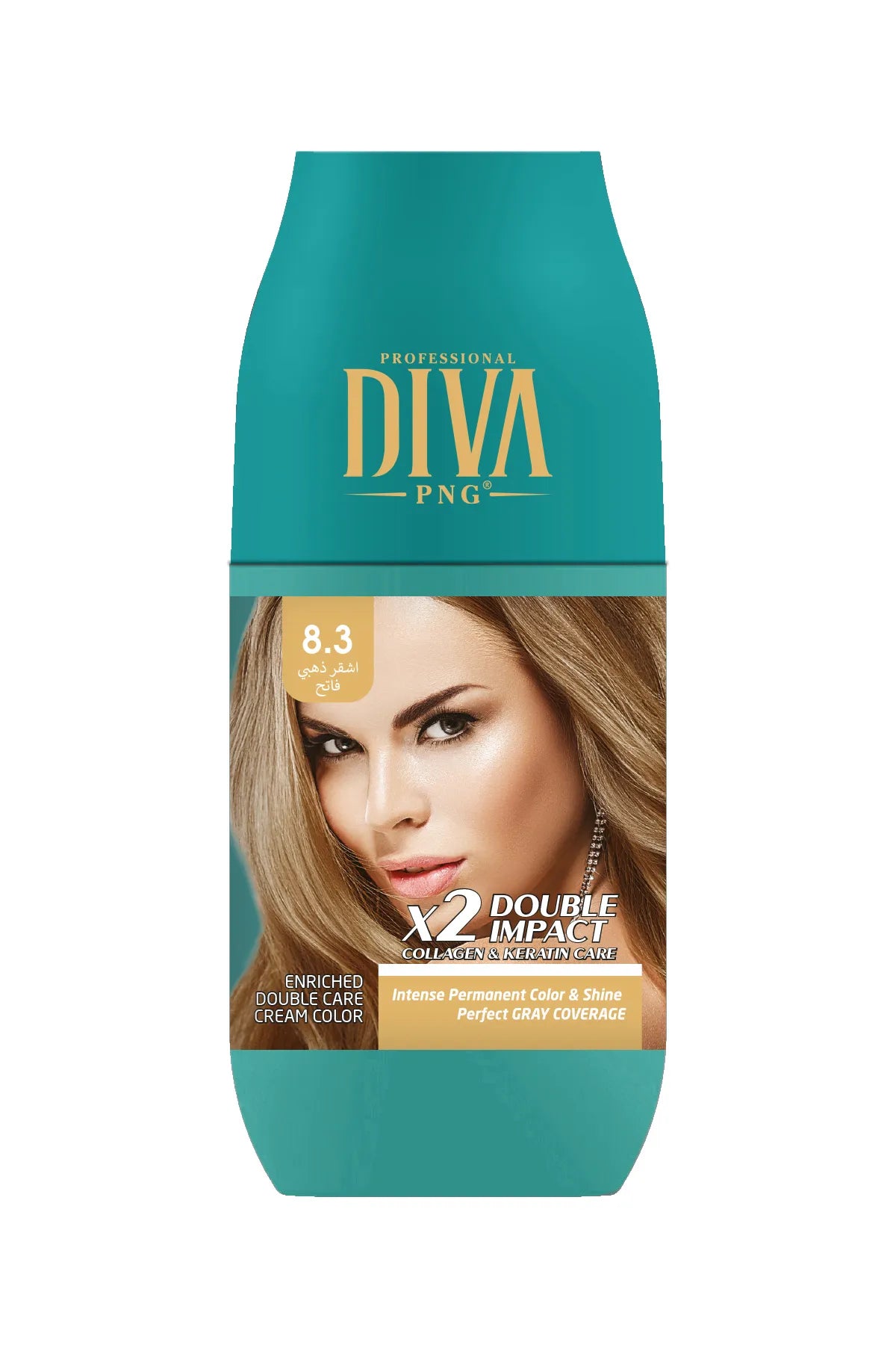 PNG DİVA 9 PARÇA SET BOYA 100ML 8,3 KOYU SARI DORE