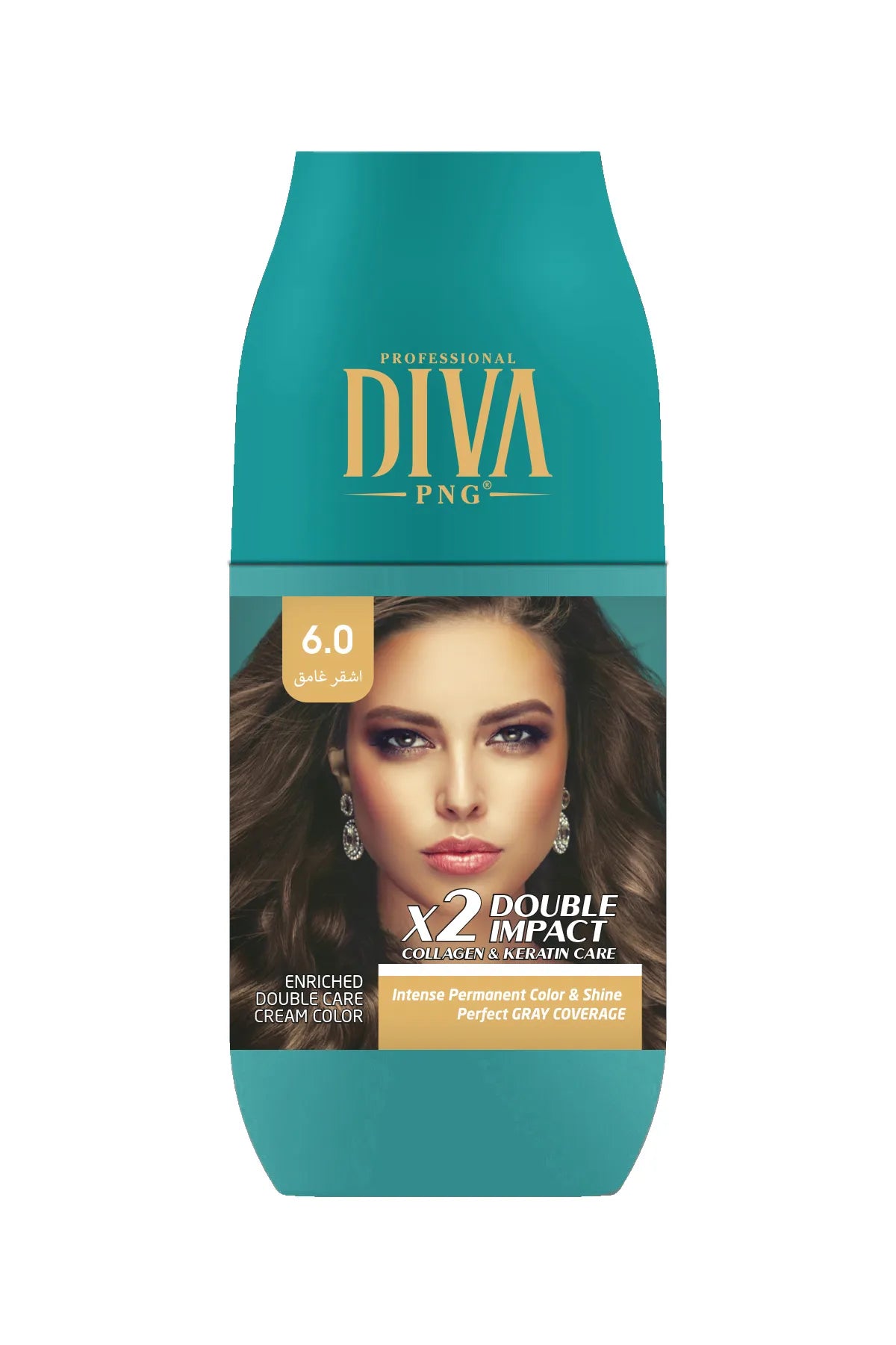 PNG DİVA 9 PIECE SET PAINT 100ML 6.0 DARK BROWN