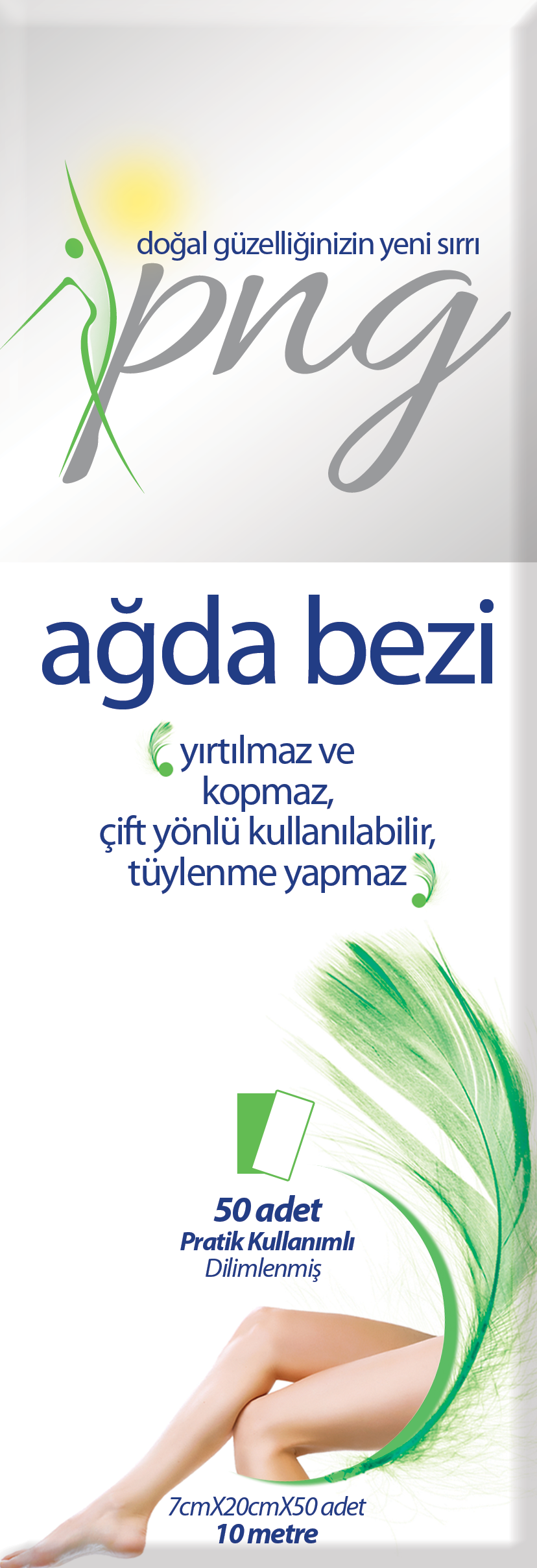 PNG Sliced Wax Cloth 50 pieces