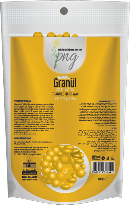 PNG Granular Hand Wax Natural 100 gr / 250 gr / 500 gr