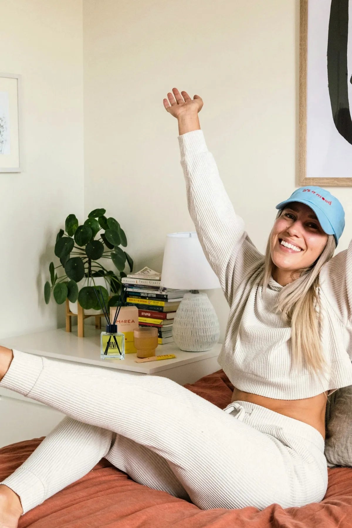 Lavender Scented Square Bottle Stick Room Fragrance Premium Series 100 ml