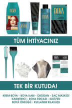 PNG DİVA 9 PIECE SET PAINT 100ML 6.66 DARK BROWN INTENSIVE RED