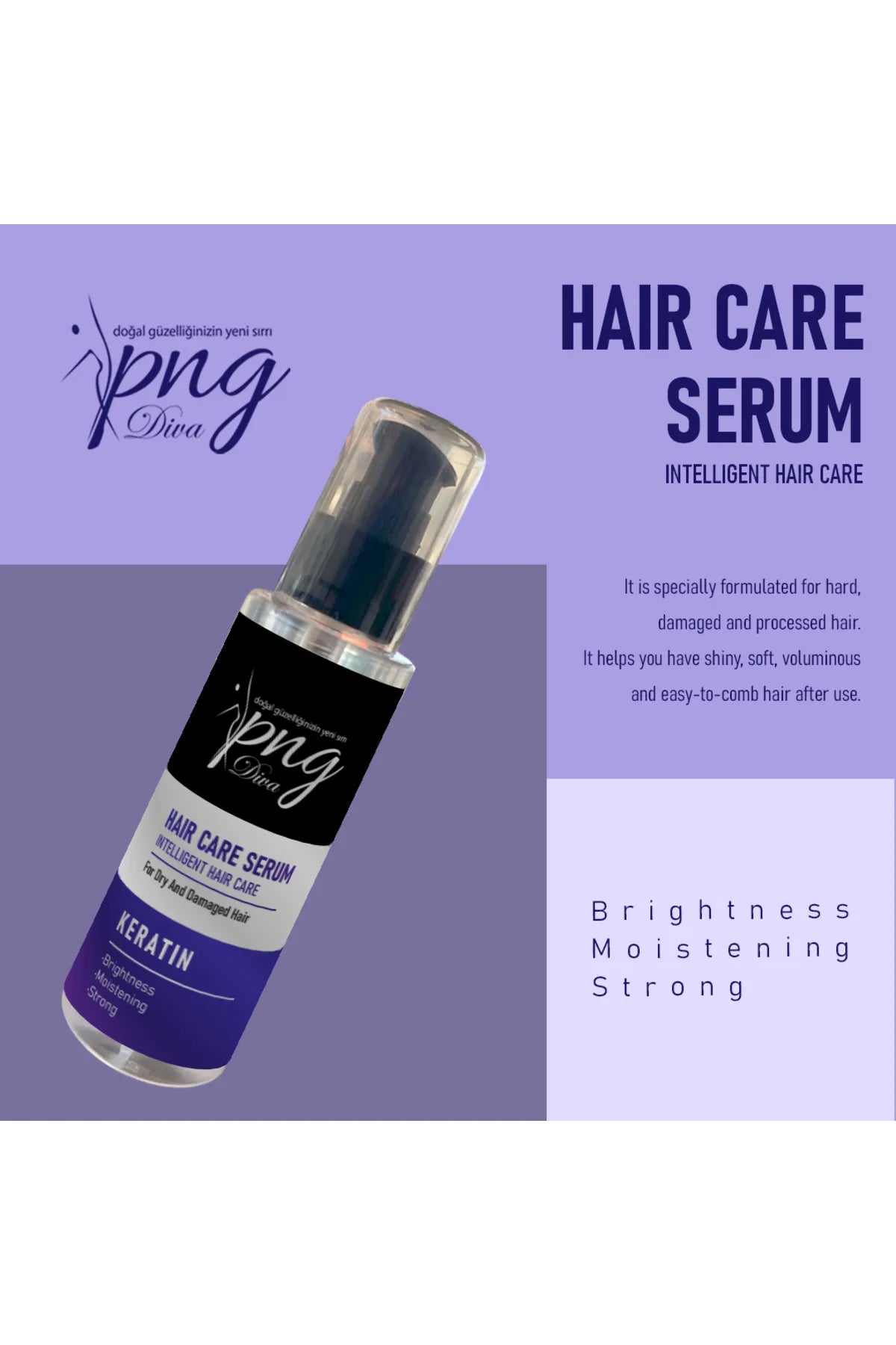 Keratin Hair Serum – 100 ml