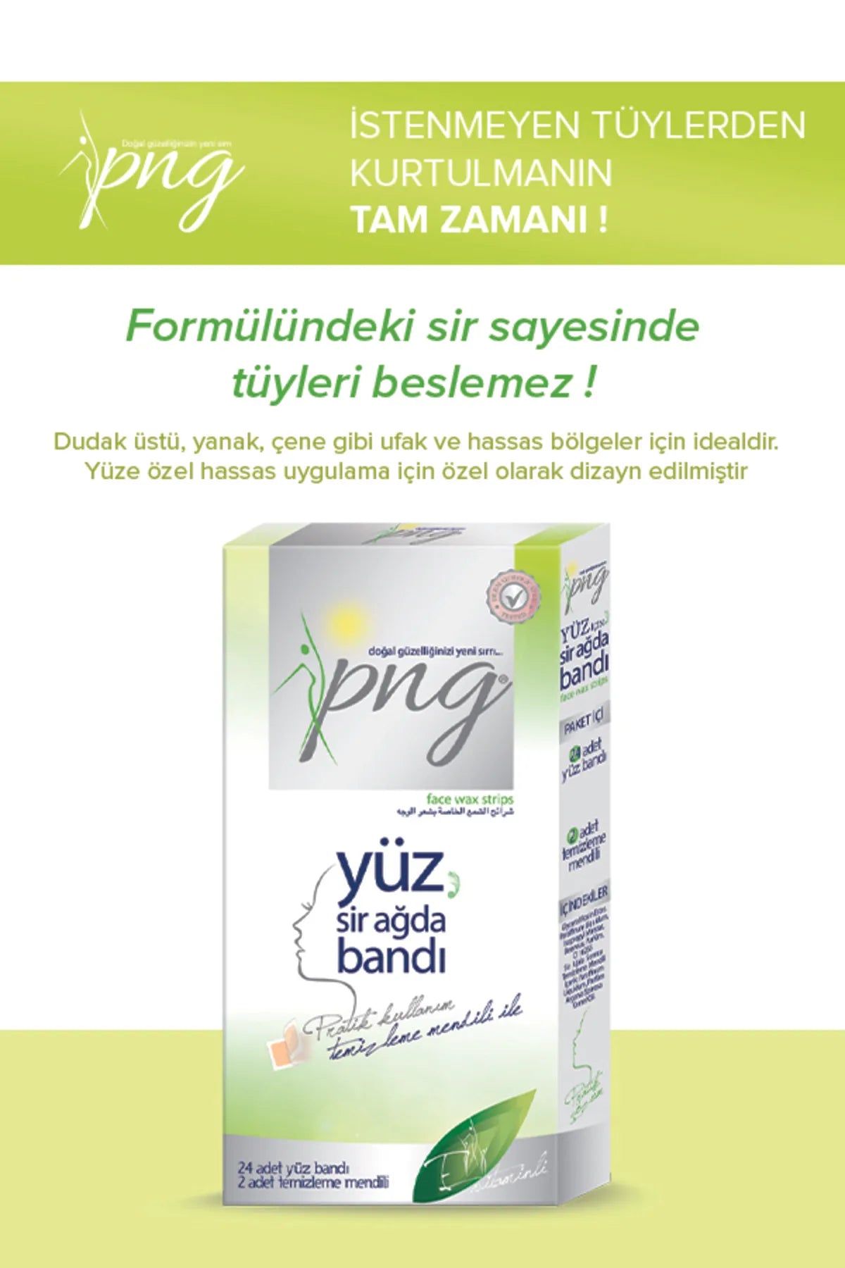 Wax Strips – 26-Pack for Face 