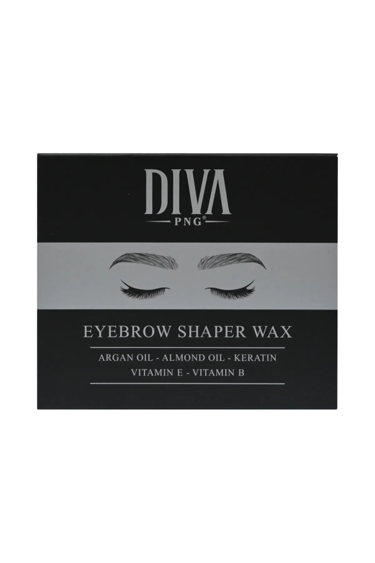 Eyebrow Shaping Wax | Argan Almond Oil | All-Day Fixation | With Brush