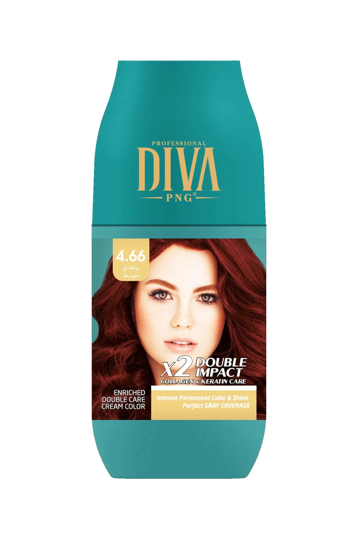 PNG DİVA 9 PIECE SET PAINT 100ML 4.66 CHESTNUT INTENSIVE RED