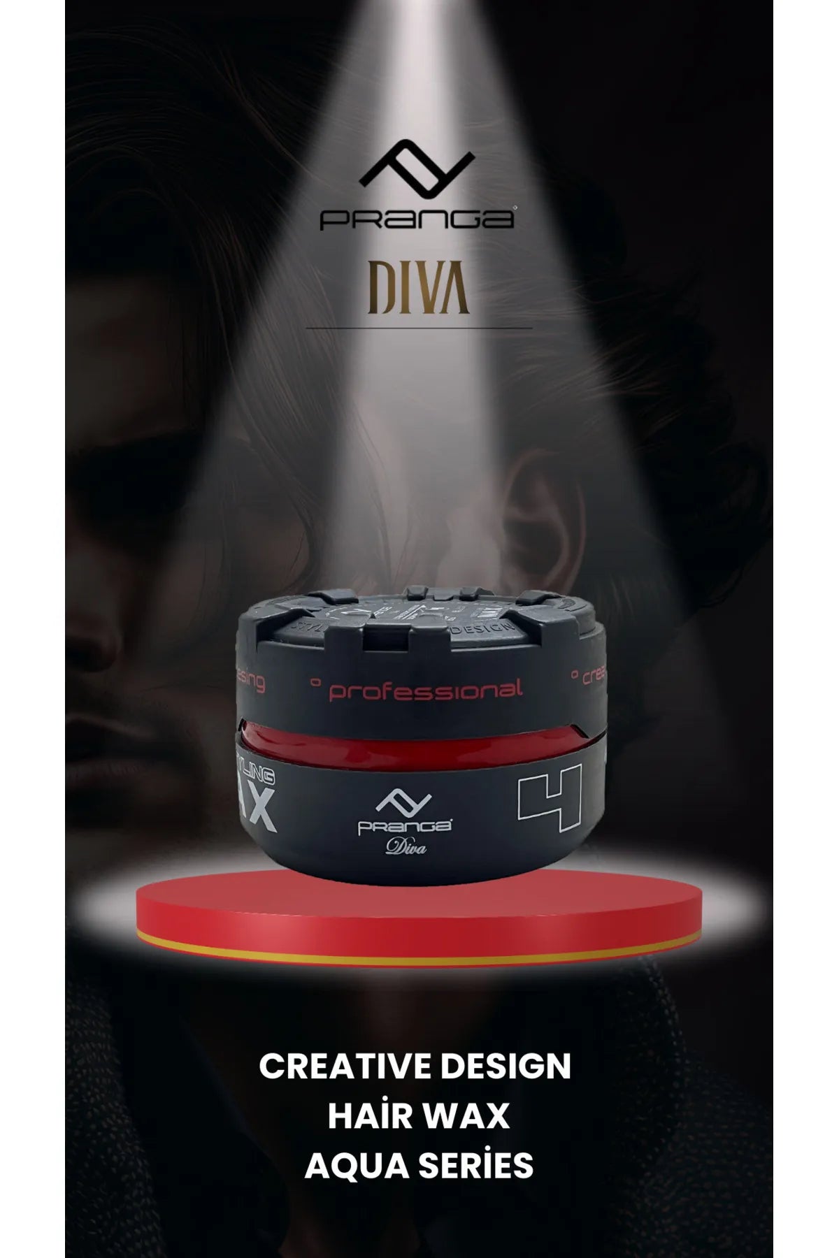 Black 04 Aqua Series Hair Wax – 150 ml