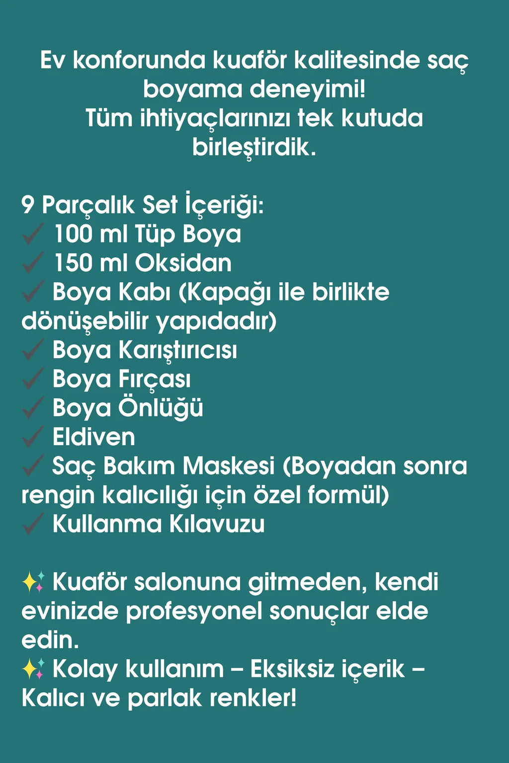 PNG DİVA 9 PARÇA SET BOYA 100ML 8,3 KOYU SARI DORE