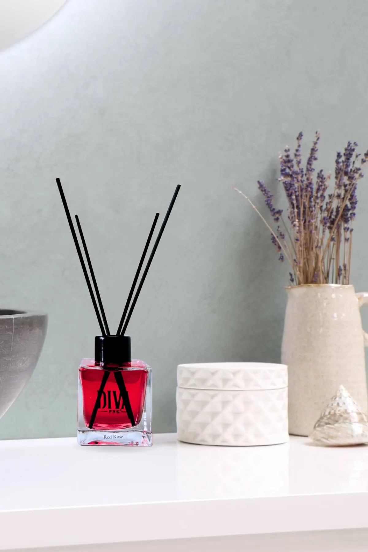 Gardenia Square Bottle Reed Diffuser | Premium Series 100ml