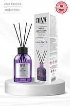 Lavender Scented Reed Diffuser | Bamboo &amp; Natural Refreshing Essence 100ml