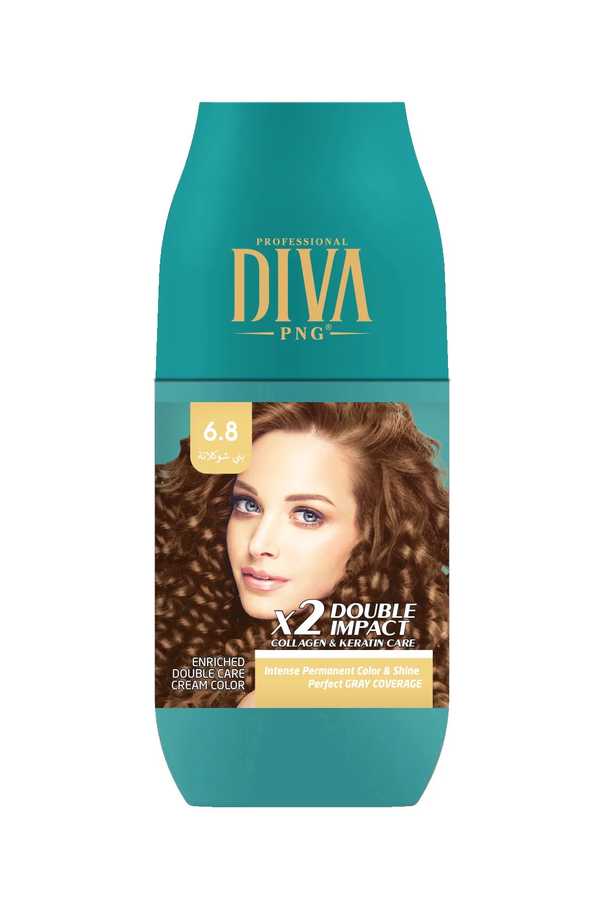 PNG DİVA 9 PIECE SET PAINT 100ML 6.8 DARK BROWN