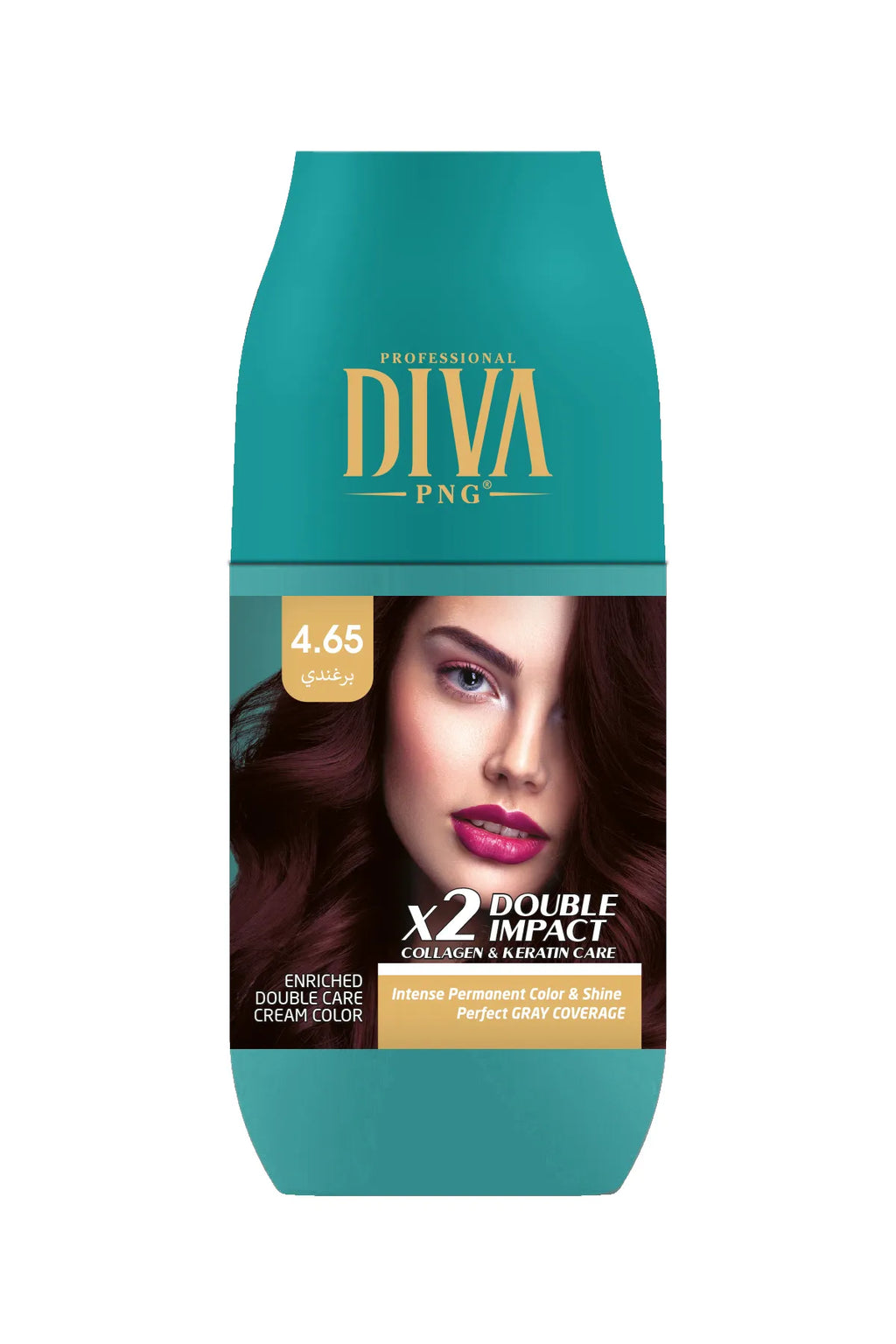 PNG DİVA 9 PIECE SET PAINT 100ML 4.65 CHESTNUT RED