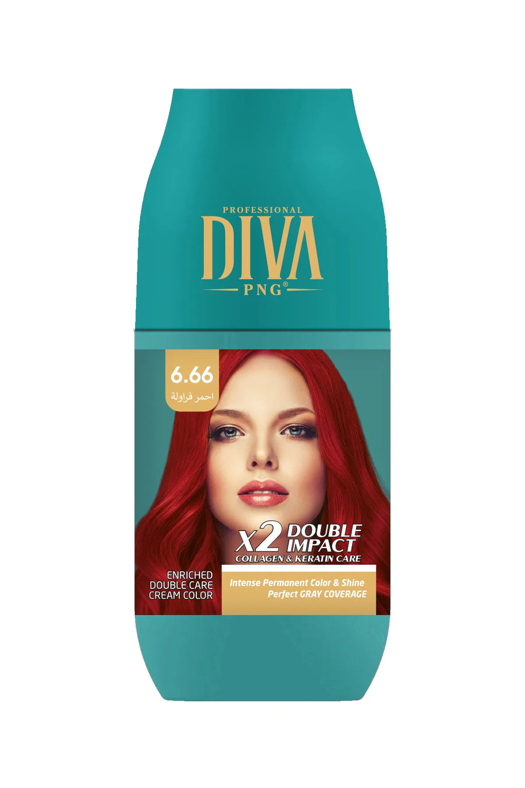 PNG DİVA 9 PIECE SET PAINT 100ML 6.66 DARK BROWN INTENSIVE RED