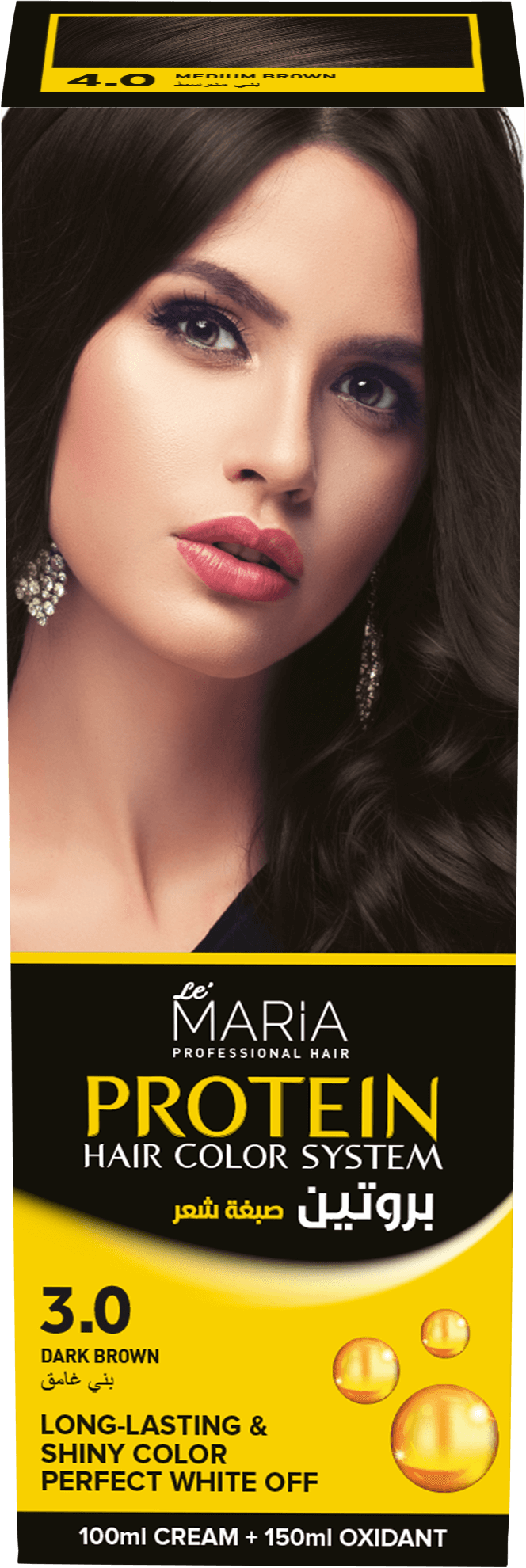 Le Maria Protein Hair Color System 3.0 / Dark Chestnut