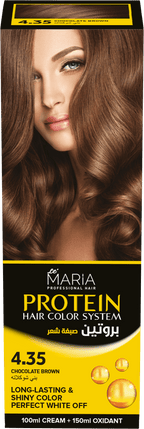Le Maria Protein Hair Color System 4.35 / Chocolate Brown