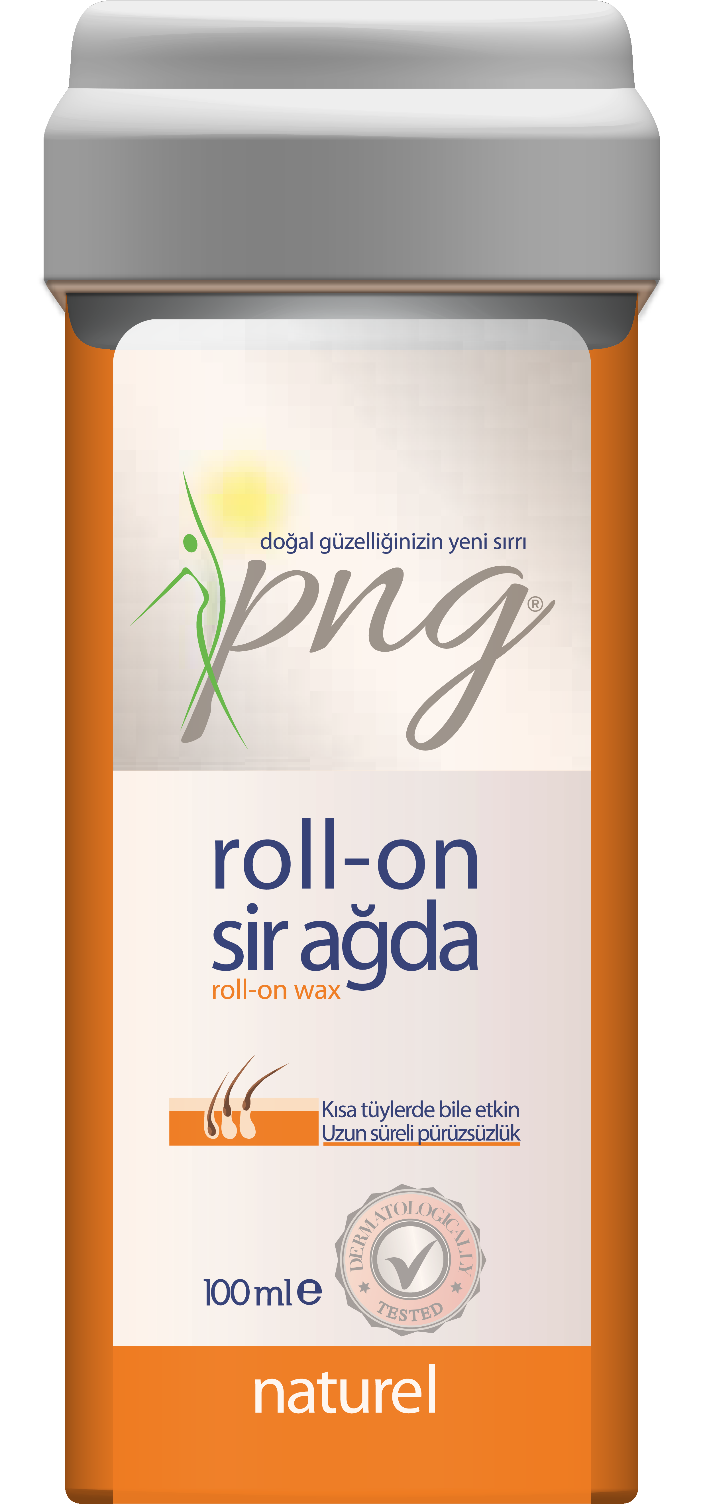 PNG Roll On Wax Natural 100 ml