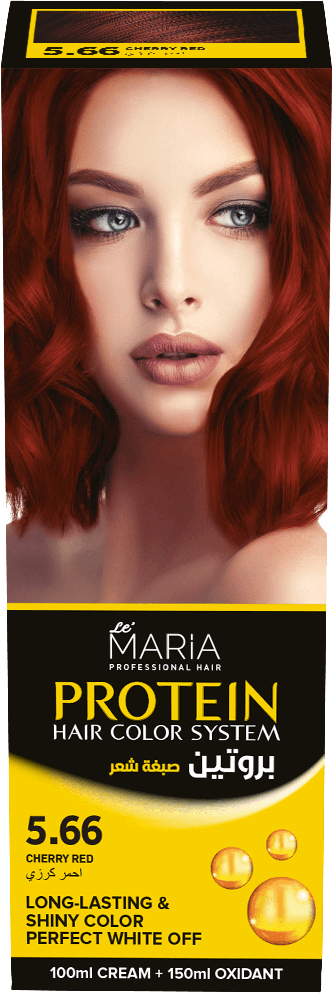 Le Maria Protein Hair Color System 5.66 / Light Chestnut Intense Red