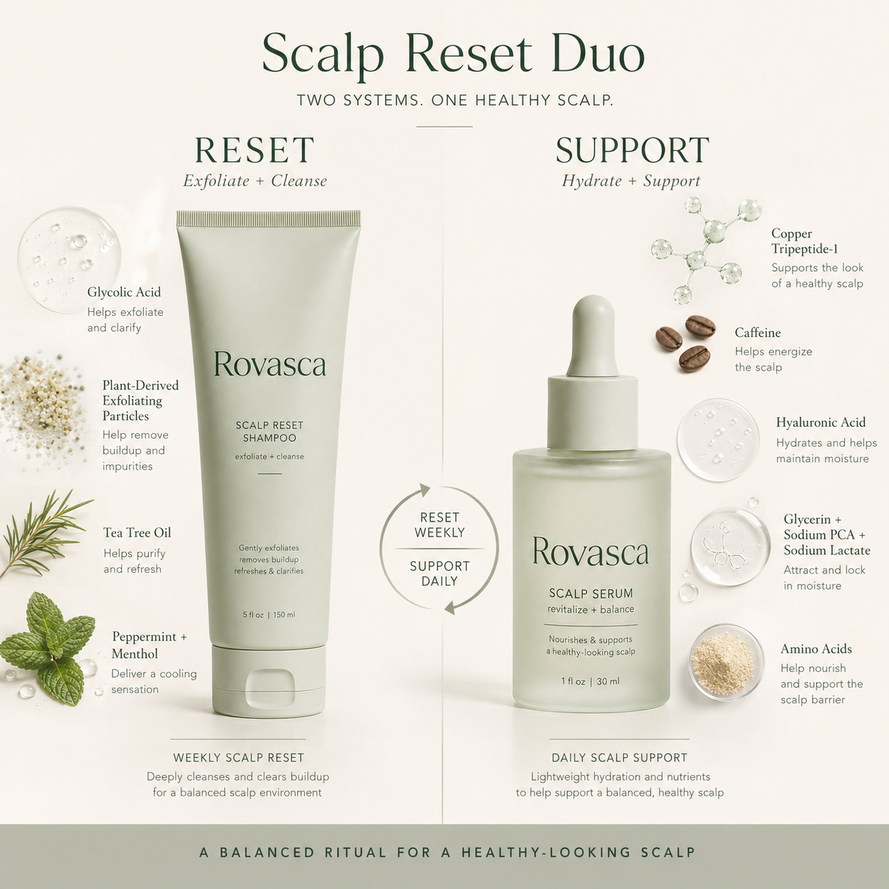 ROVASCA SCALP RESET DUO