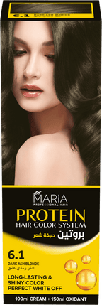Le Maria Protein Hair Color System 6.1 / Dark Ash Blonde