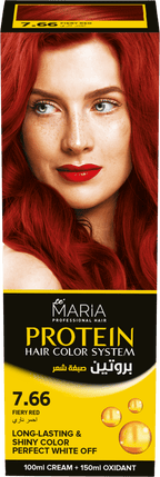 Le Maria Protein Hair Color System 7.66 / Brunette Intense Red