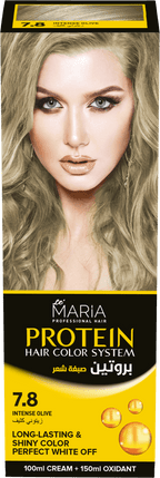 Le Maria Protein Hair Color System 7.8 / Intense Olive Brown