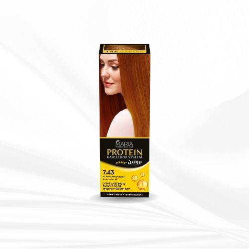 Le Maria Protein Hair Color System 7.43 / Auburn Copper Dore