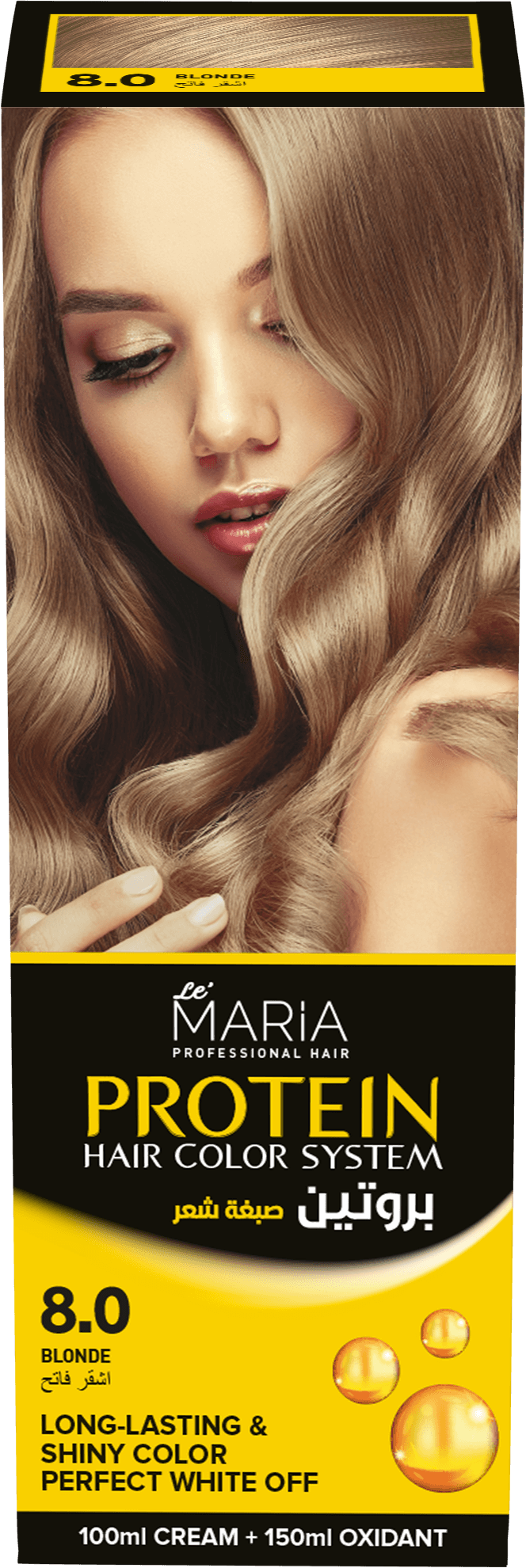 Le Maria Protein Hair Color System 8.0 / Yellow