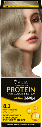 Le Maria Protein Hair Color System 8.1 / Light Ash Blonde