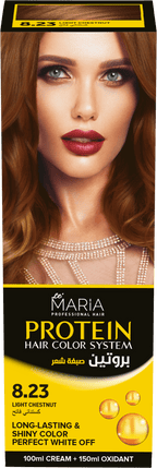Le Maria Protein Hair Color System 8.23 / Light Chestnut Brown