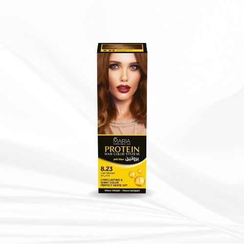 Le Maria Protein Hair Color System 8.23 / Light Chestnut Brown
