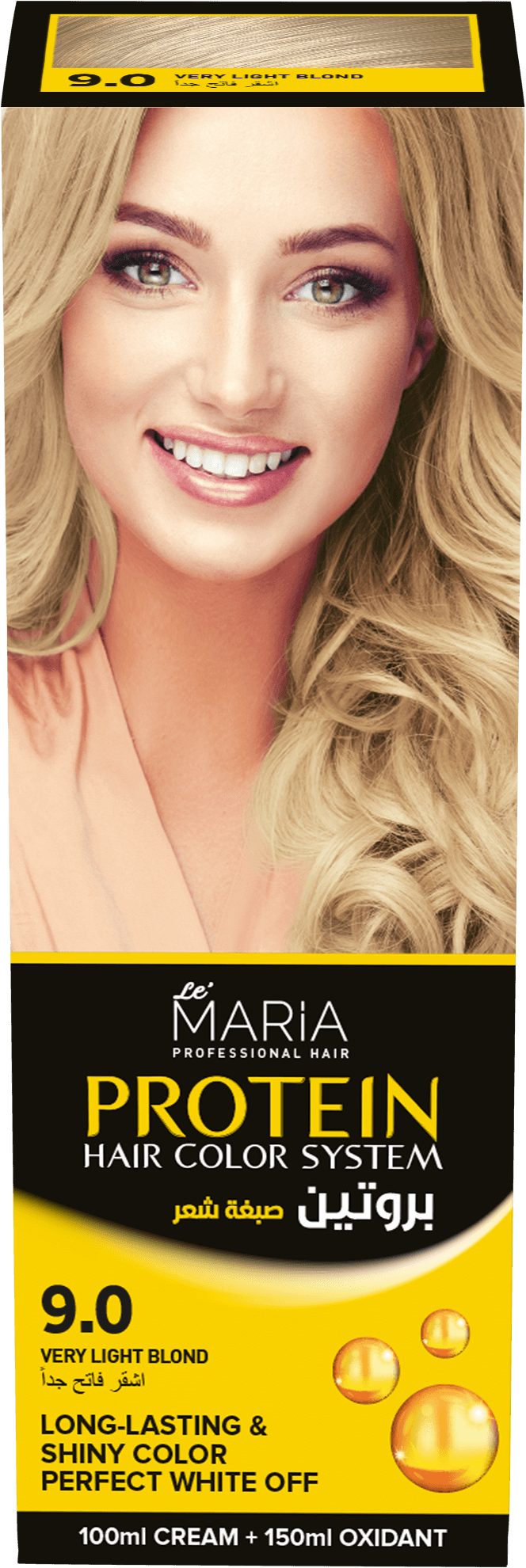 Le Maria Protein Hair Color System 9.0 / Yellow