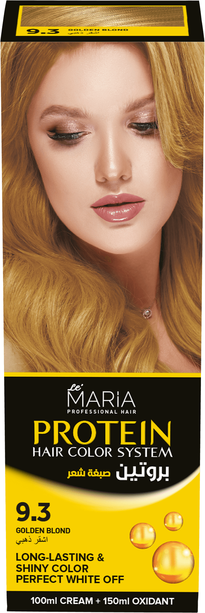 Le Maria Protein Hair Color System 9.3 / Yellow Gold