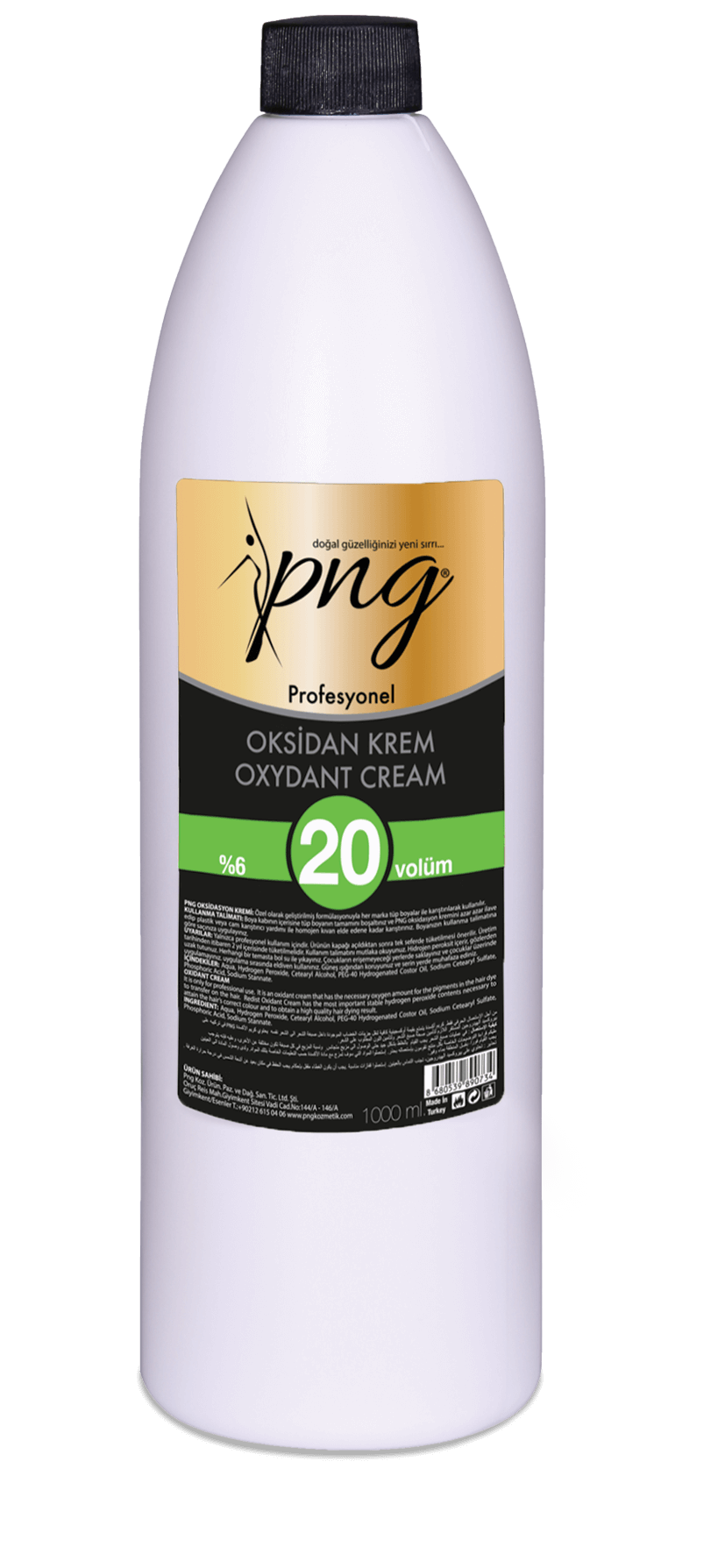 PNG Oxidant 20 Volume 1000 ml